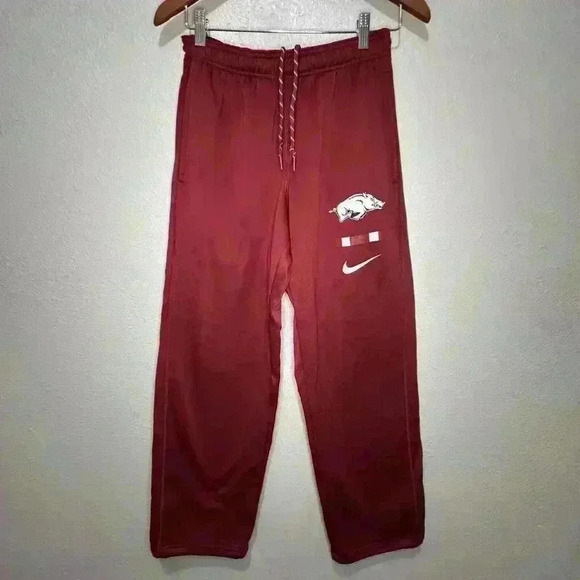 Arkansas Razorbacks, Nike Dry Fit Sweatpants, Adult Small - Picture 13 of 14
